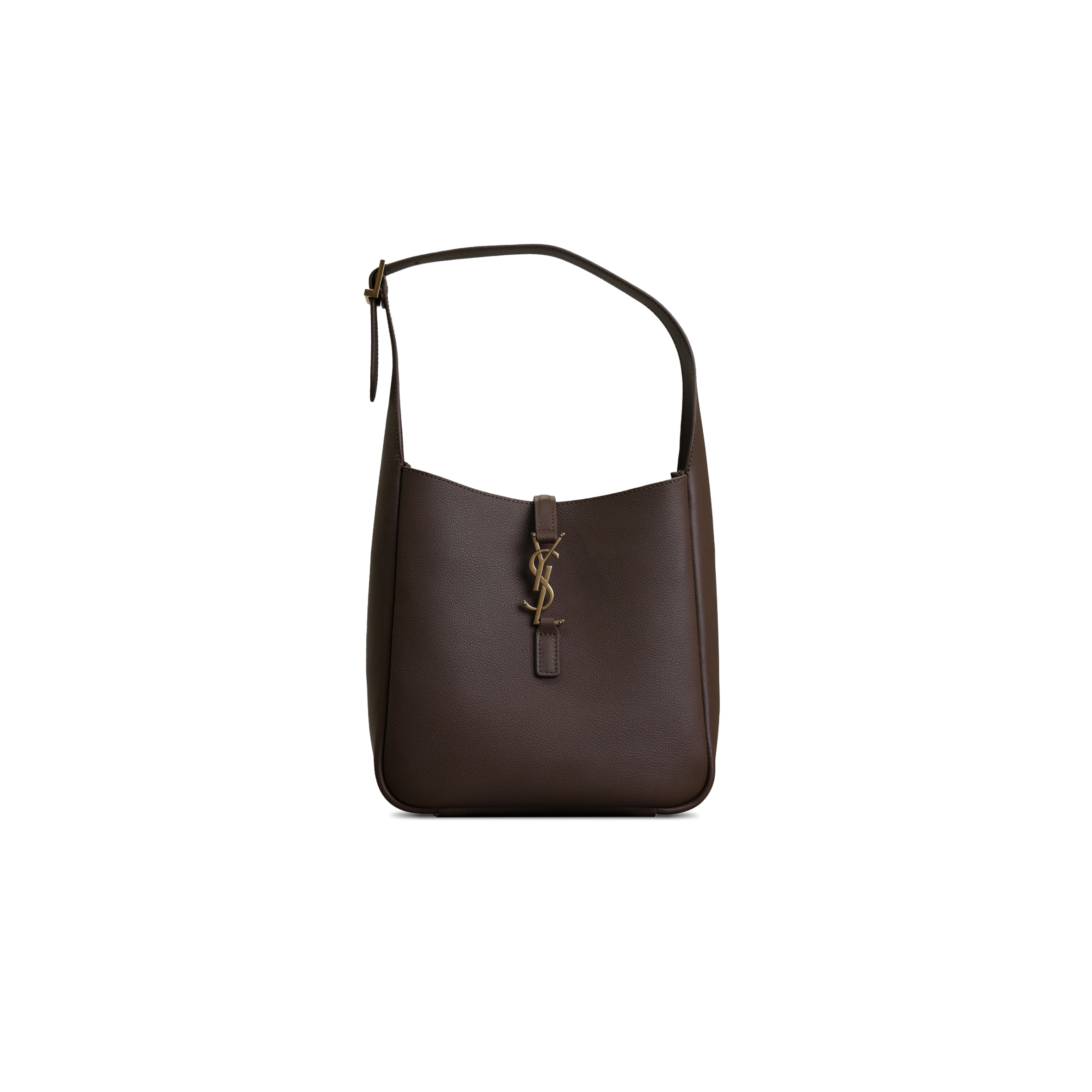 YSL LE 5 À 7 SMALL IN GRAINED LEATHER 713938 (23*22*8cm)